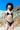 Dolly Black Velvet Angled Bikini